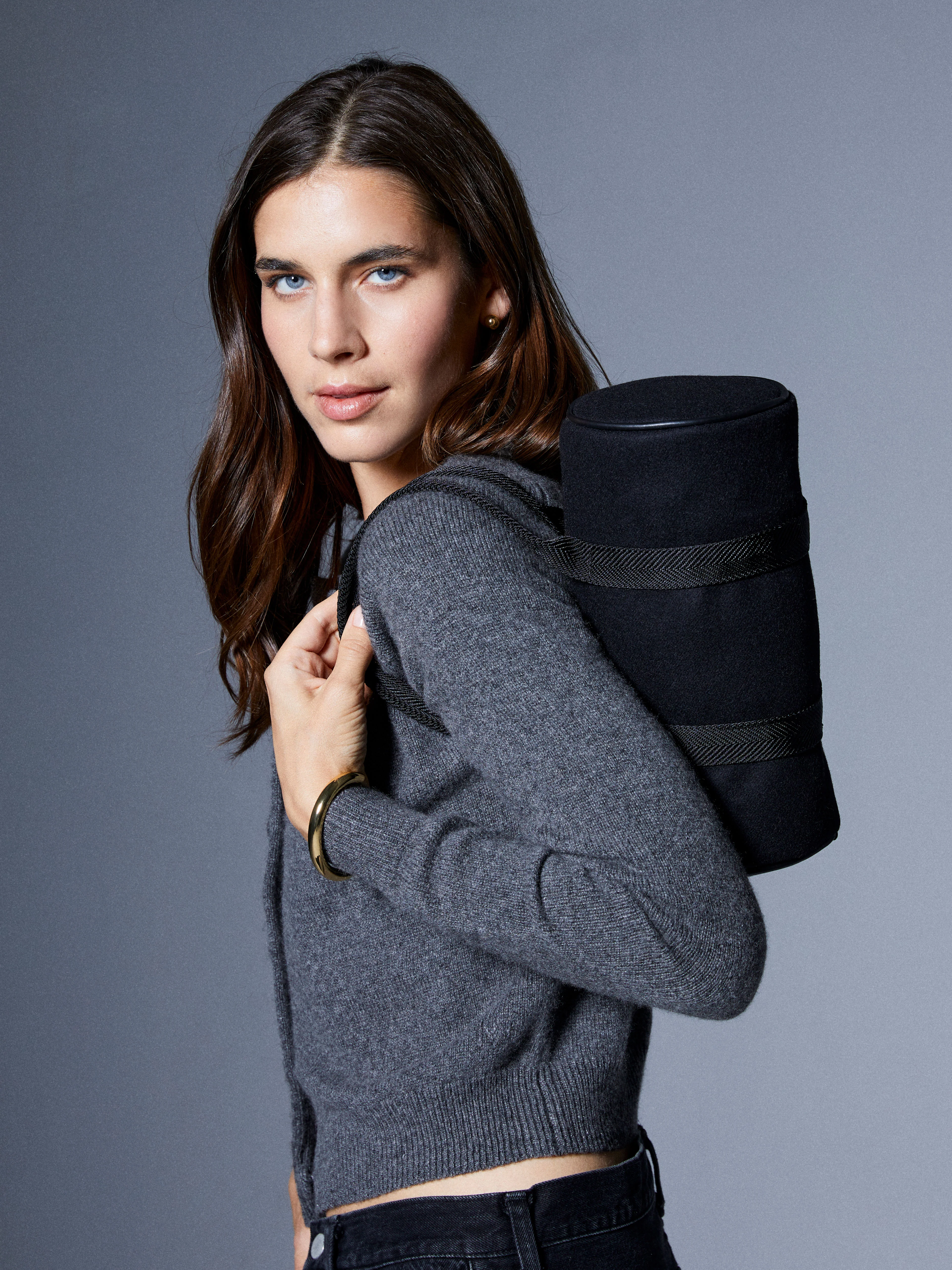 Duffle M - Whip Black Flannel