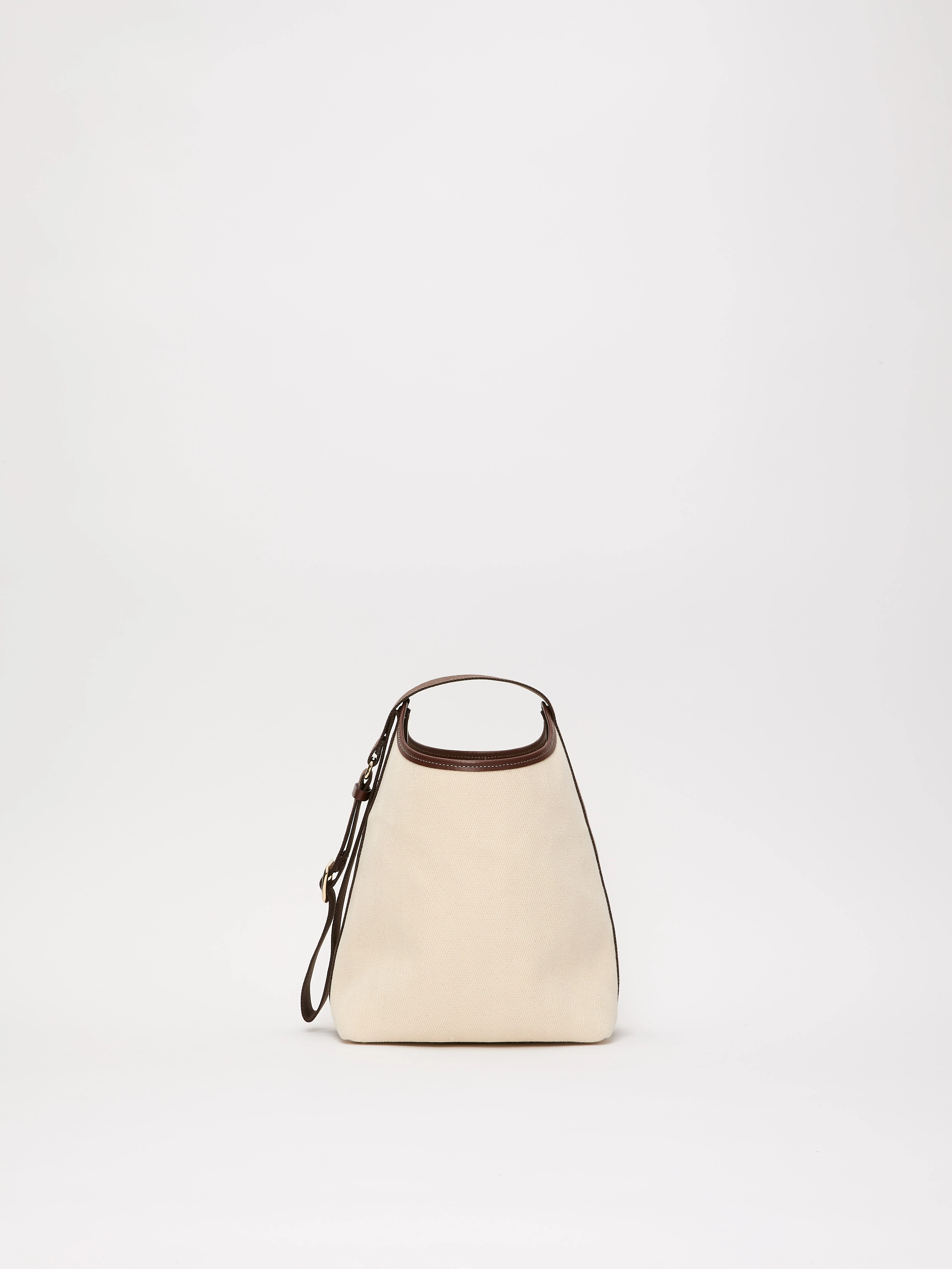 Narita L - Verneuil Canvas White Mini Sellier Brown - Image 4