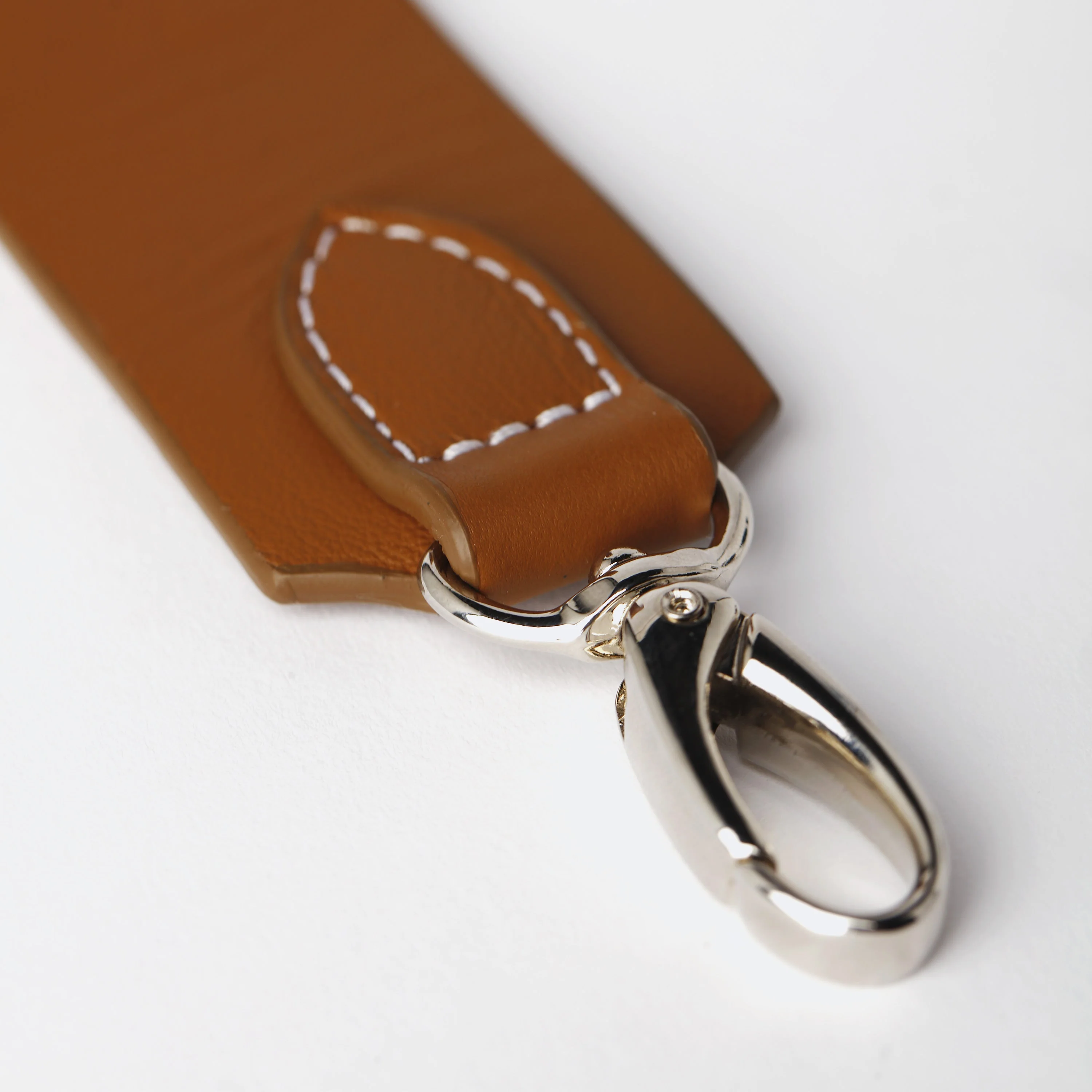Shoulder Strap - Camel/ Silver - Image 3
