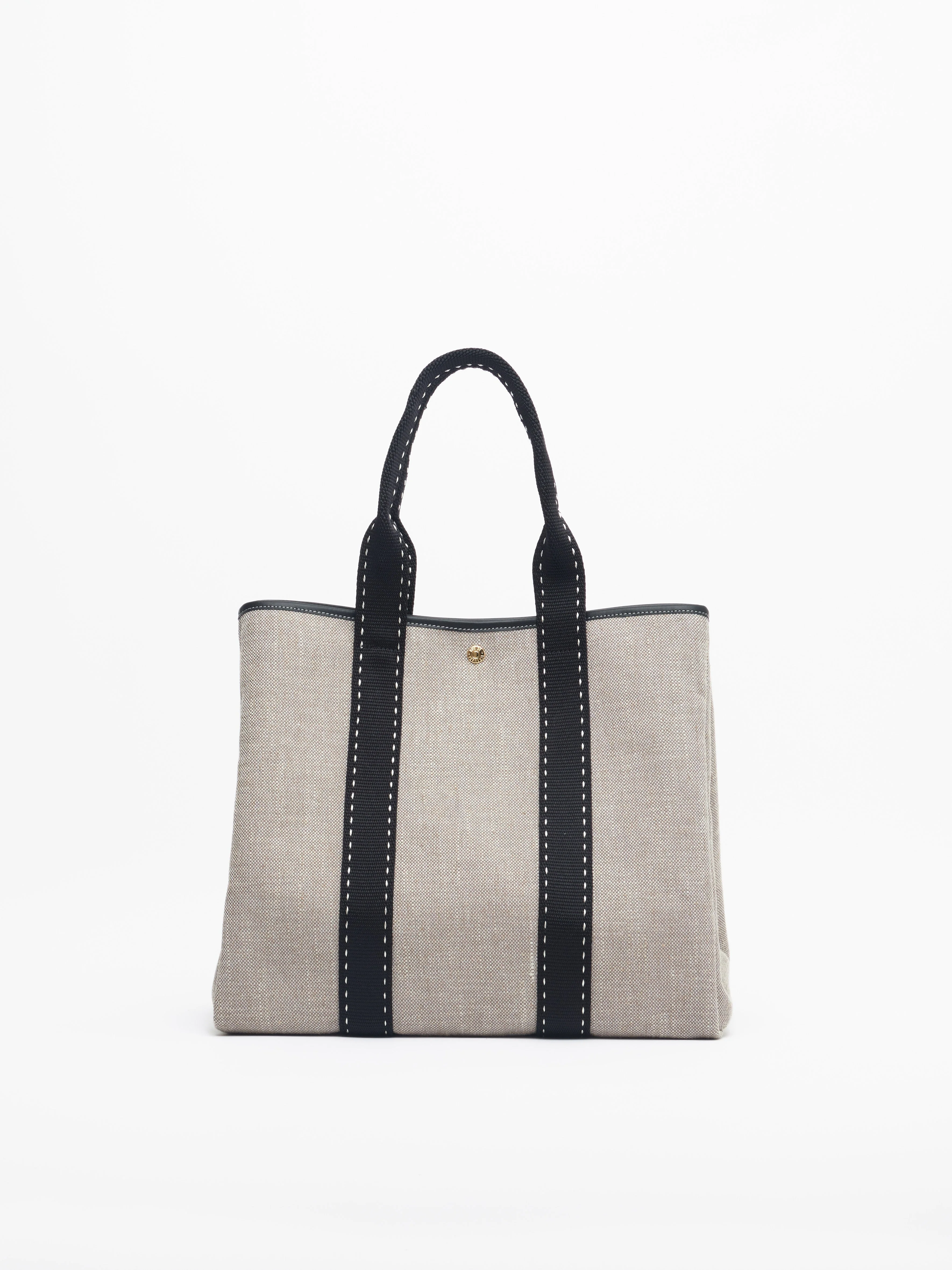 Traversée L - Grey Linen Black Sellier