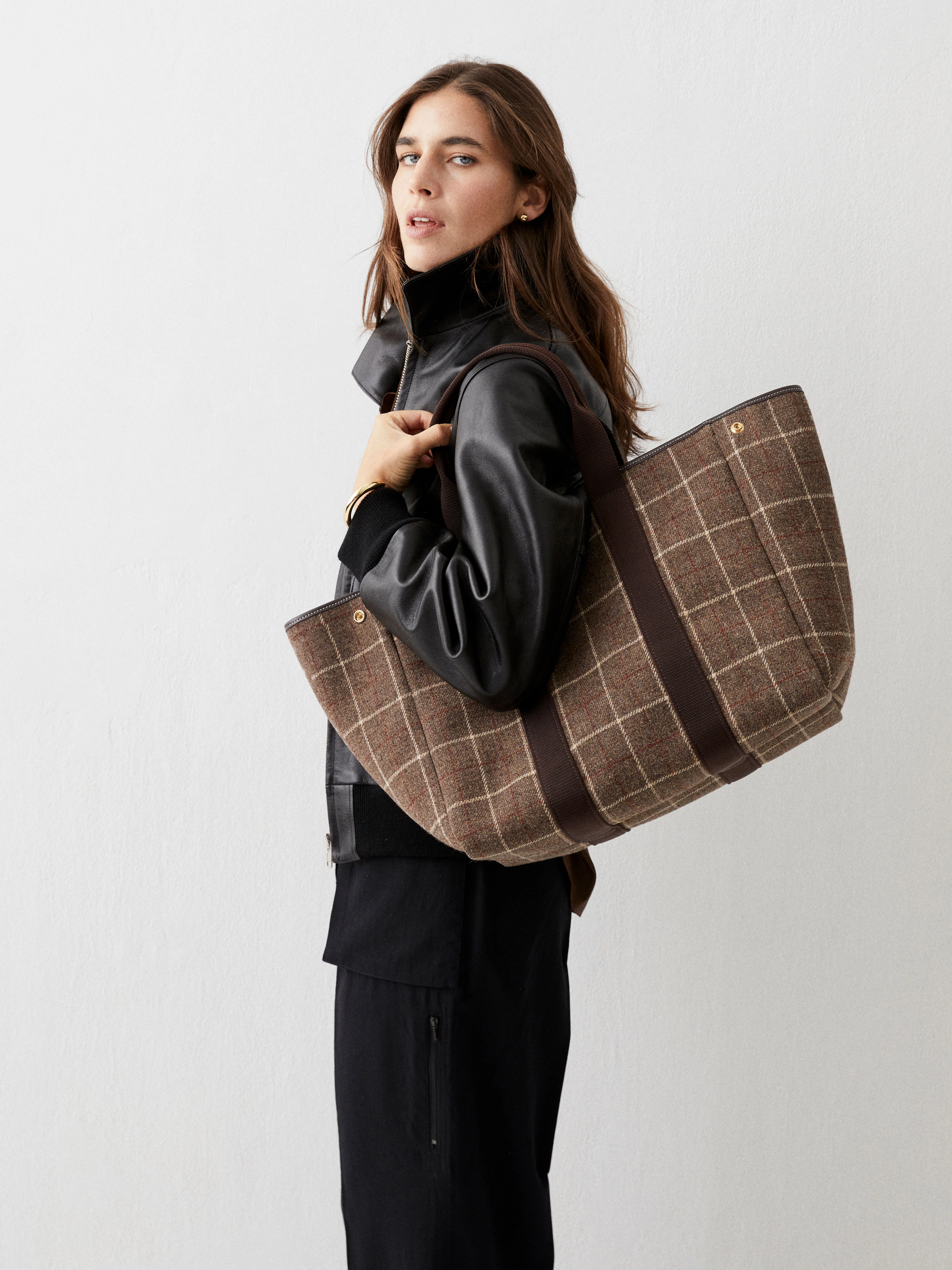 Traversée L - Hunting Tweed Brown - Image 4