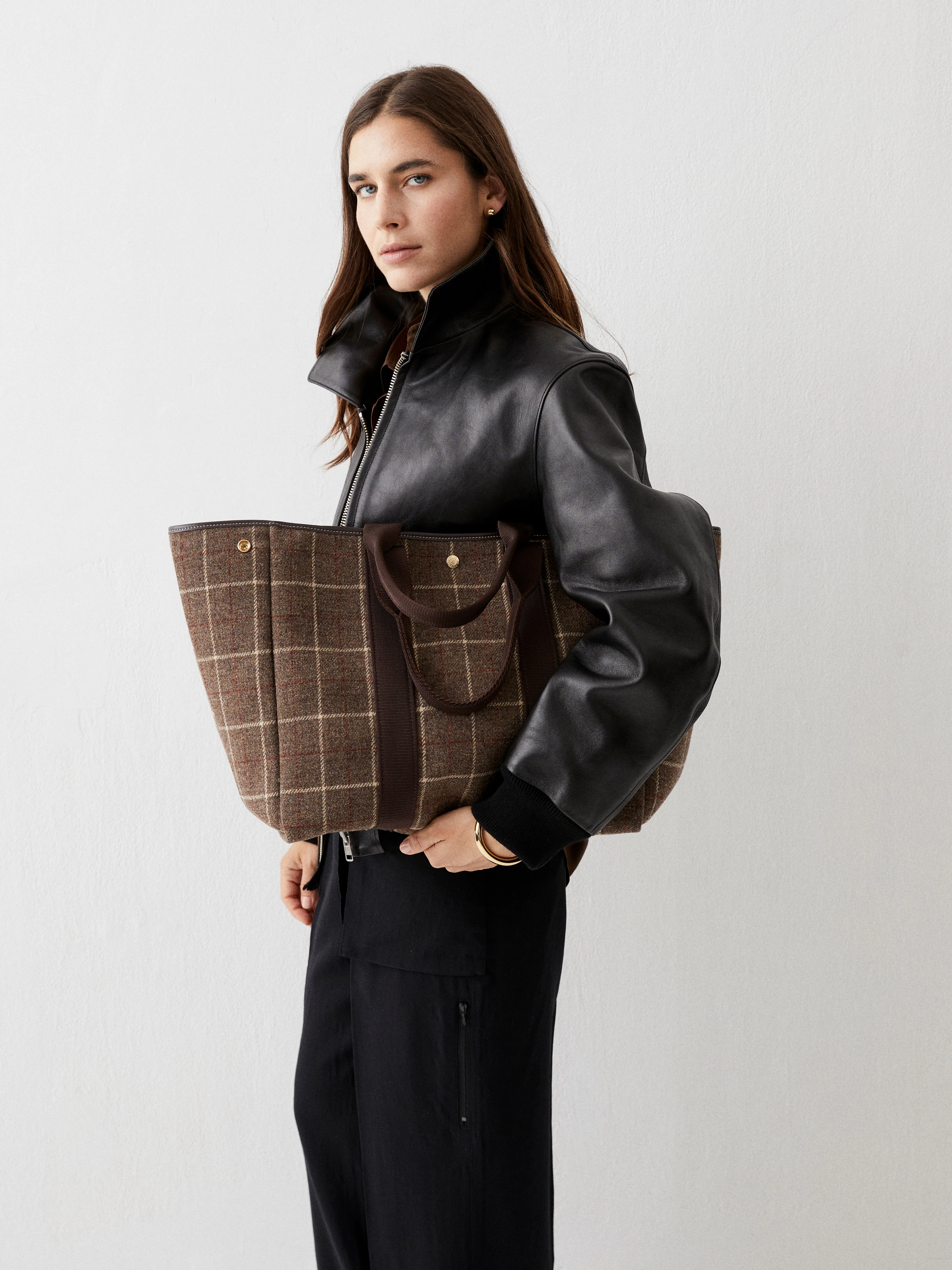 Traversée L - Hunting Tweed Brown - Image 5