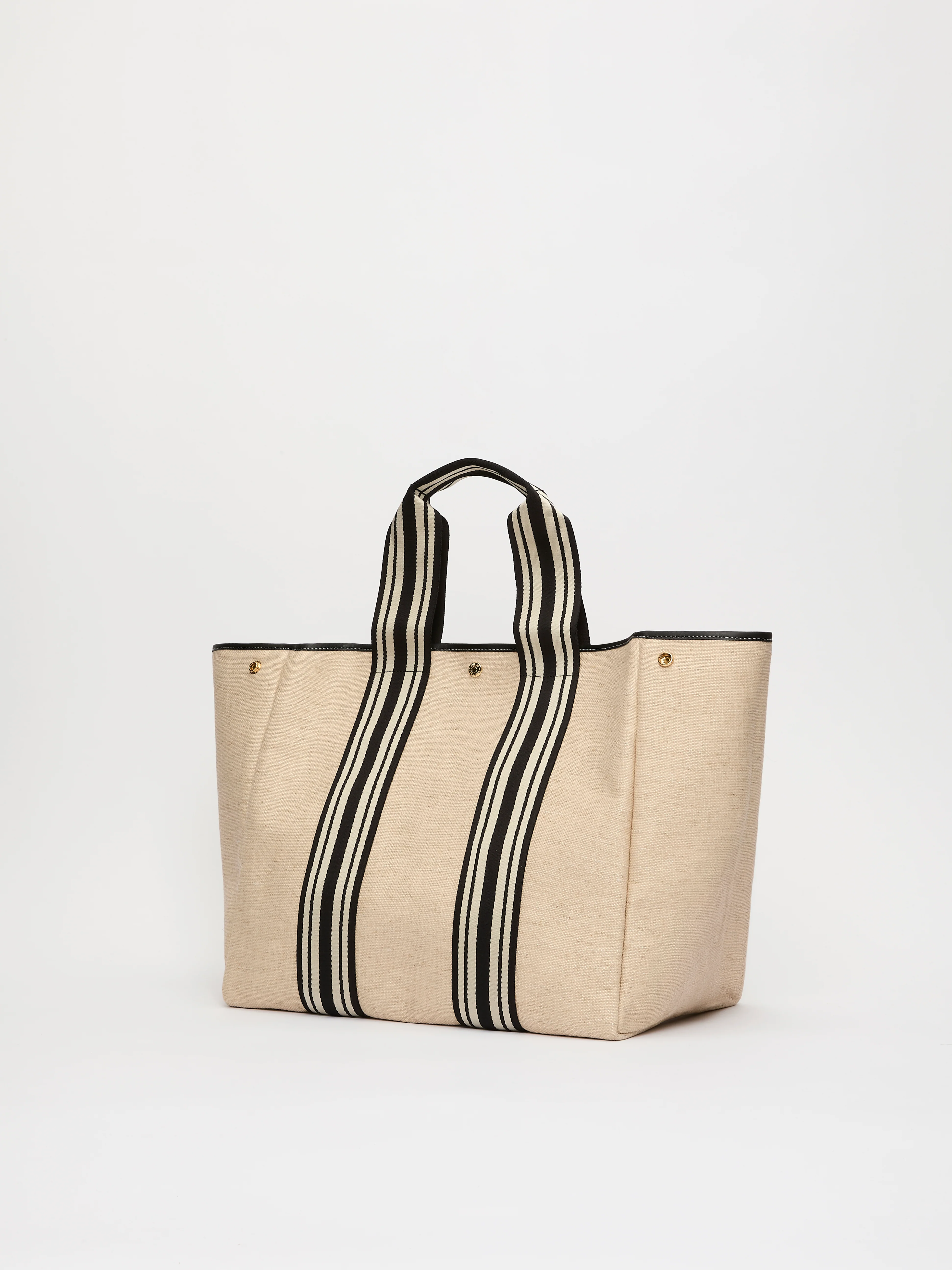 Traversée L - Linen Cream Equestrian Black - Image 2