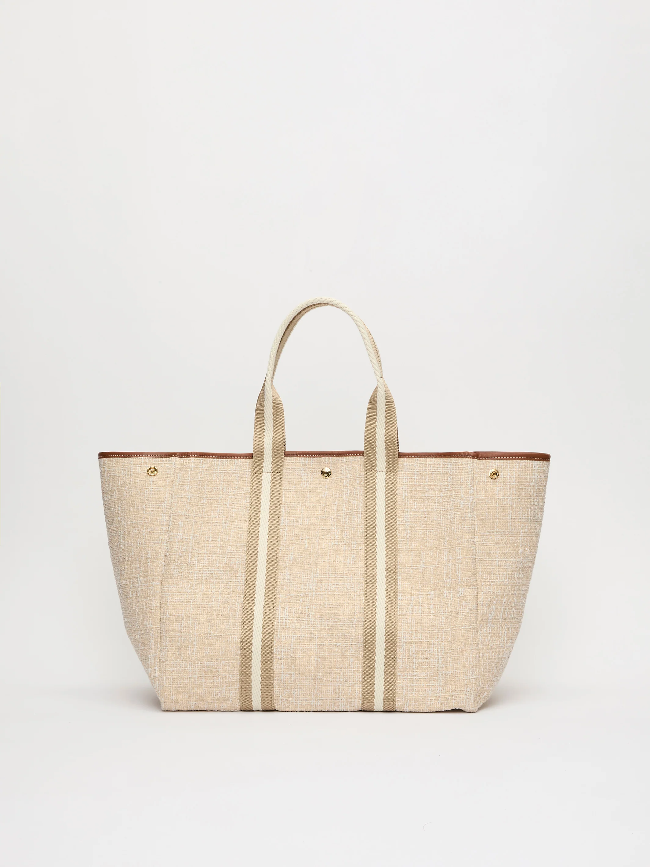 Traversée L - Summer Tweed Rope Beige