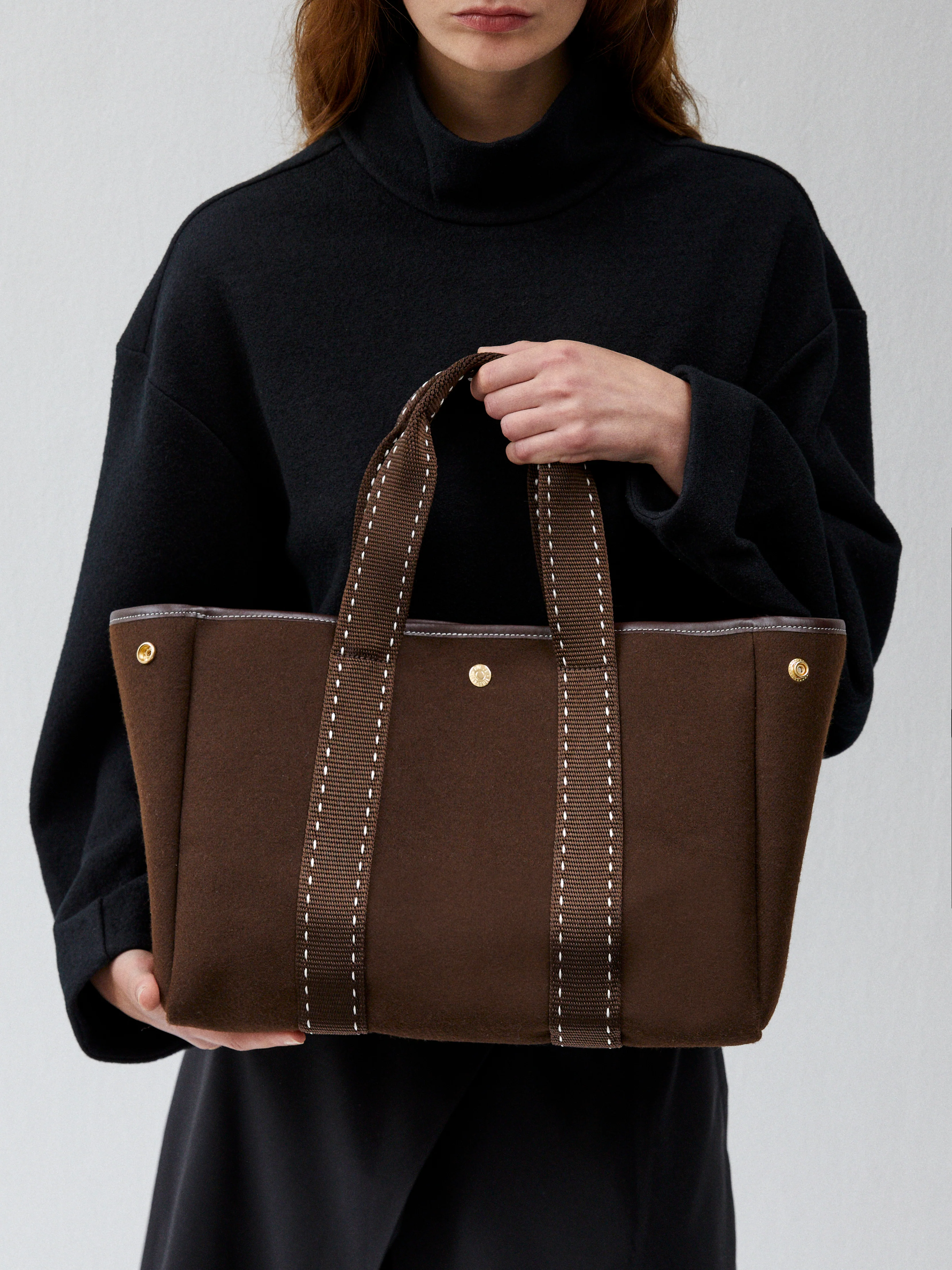 Traversée M - Sellier Chocolate Flannel - Image 2