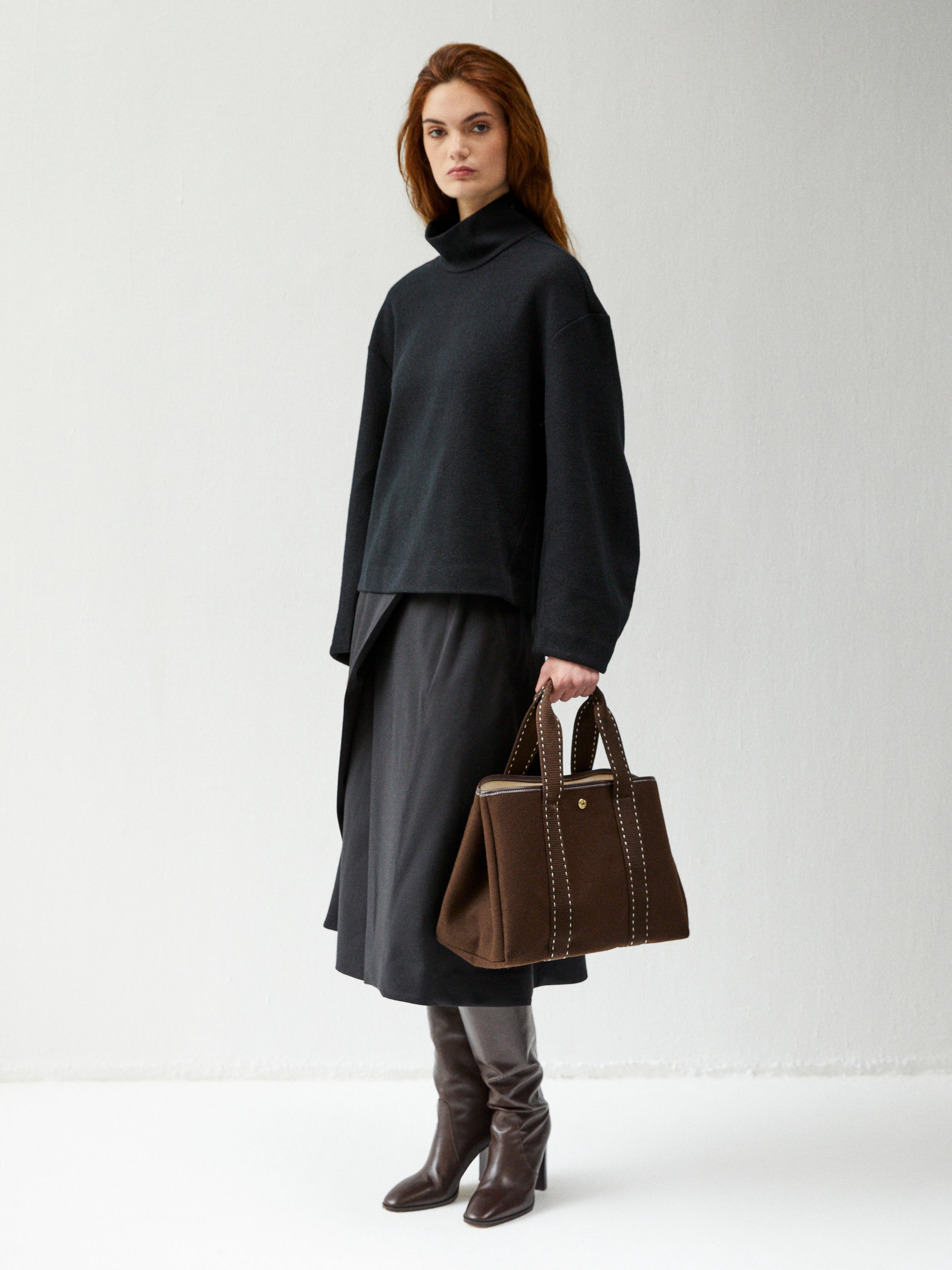 Traversée M - Sellier Chocolate Flannel - Image 3