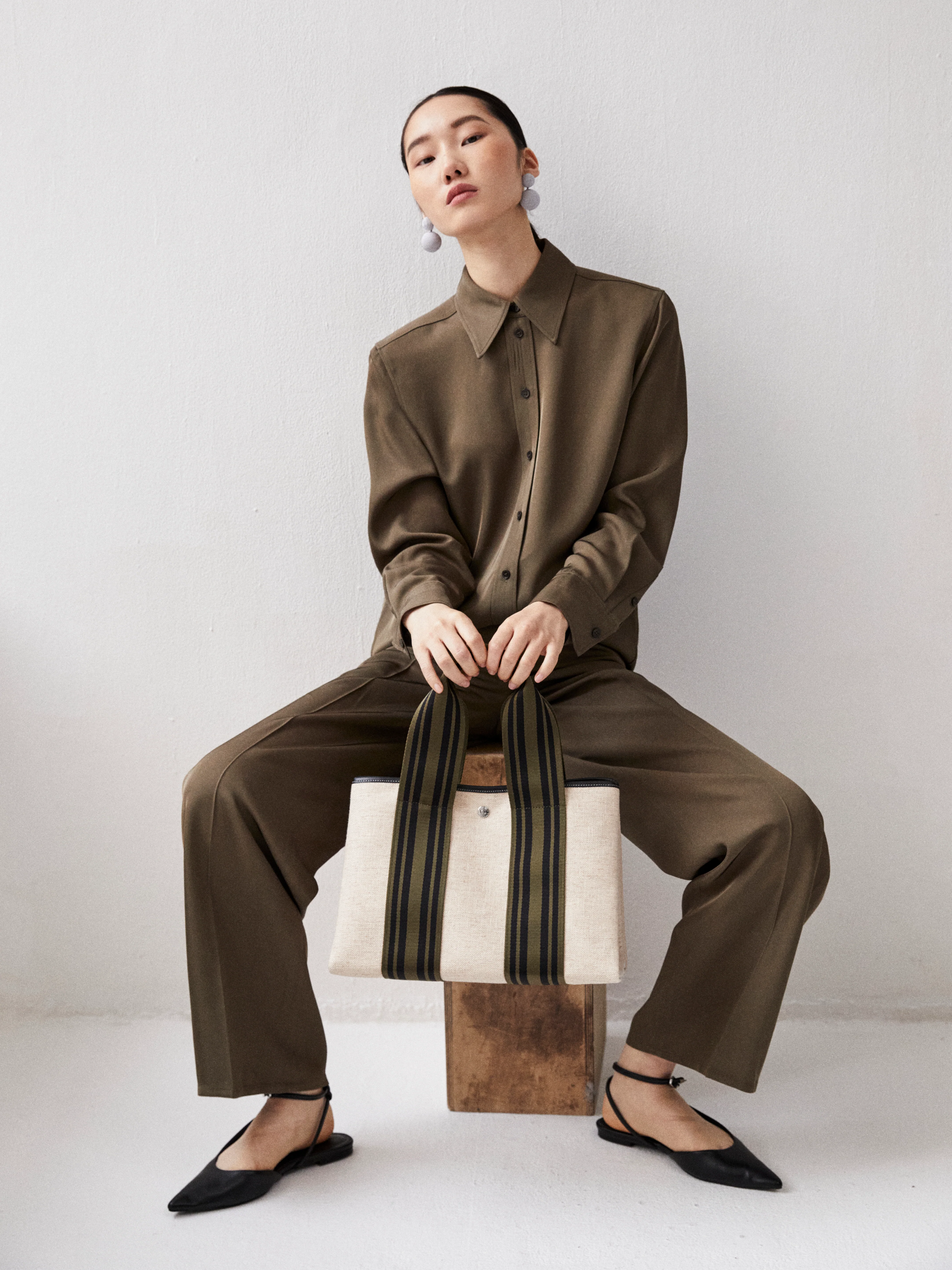 Traversée M - Linen Cream Equestrian Kaki - Image 7