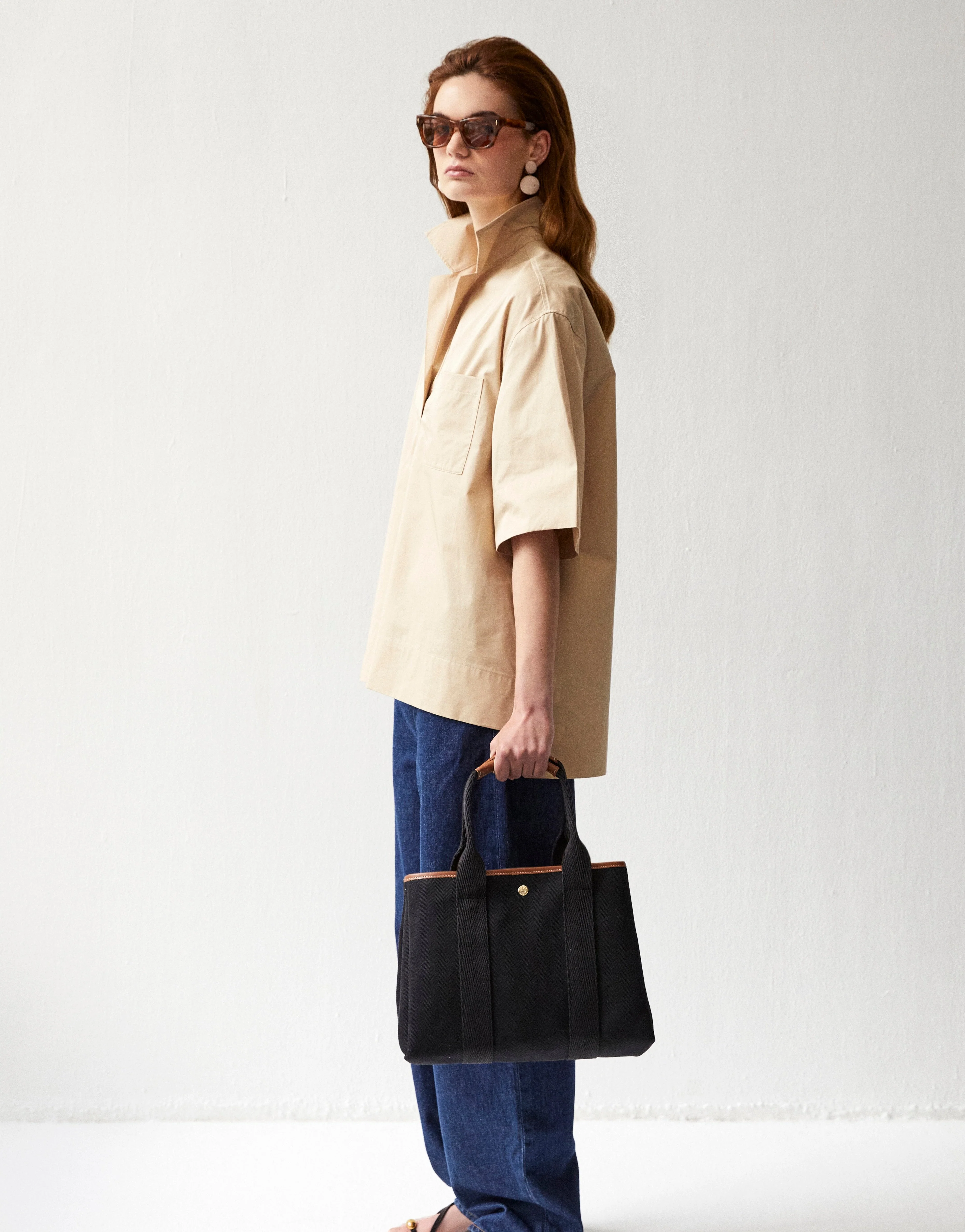 Traversée M - Verneuil Canvas Black/Camel Trimmings - Image 6