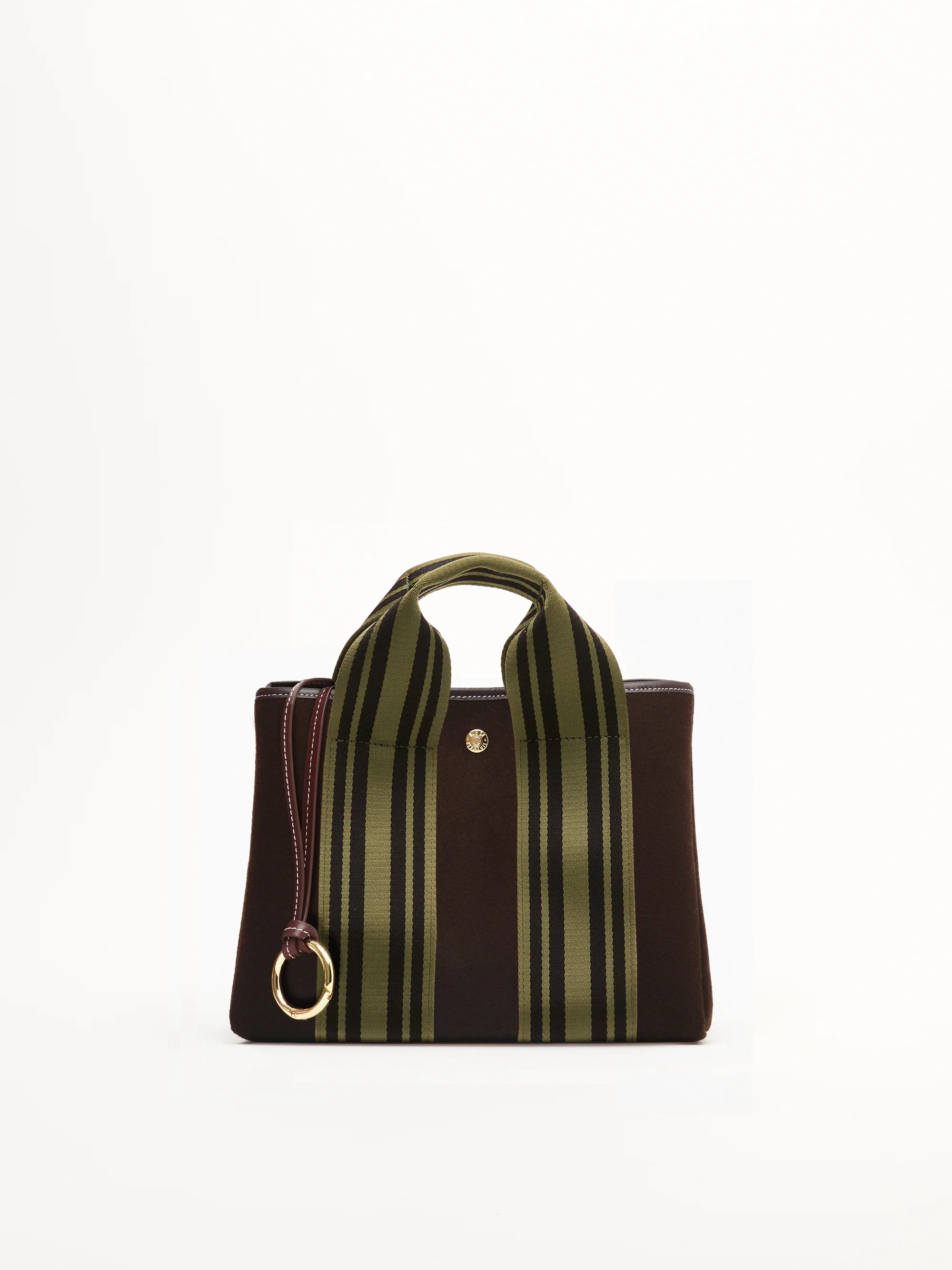 Traversée S - Olive Equestrian Chocolate Flannel