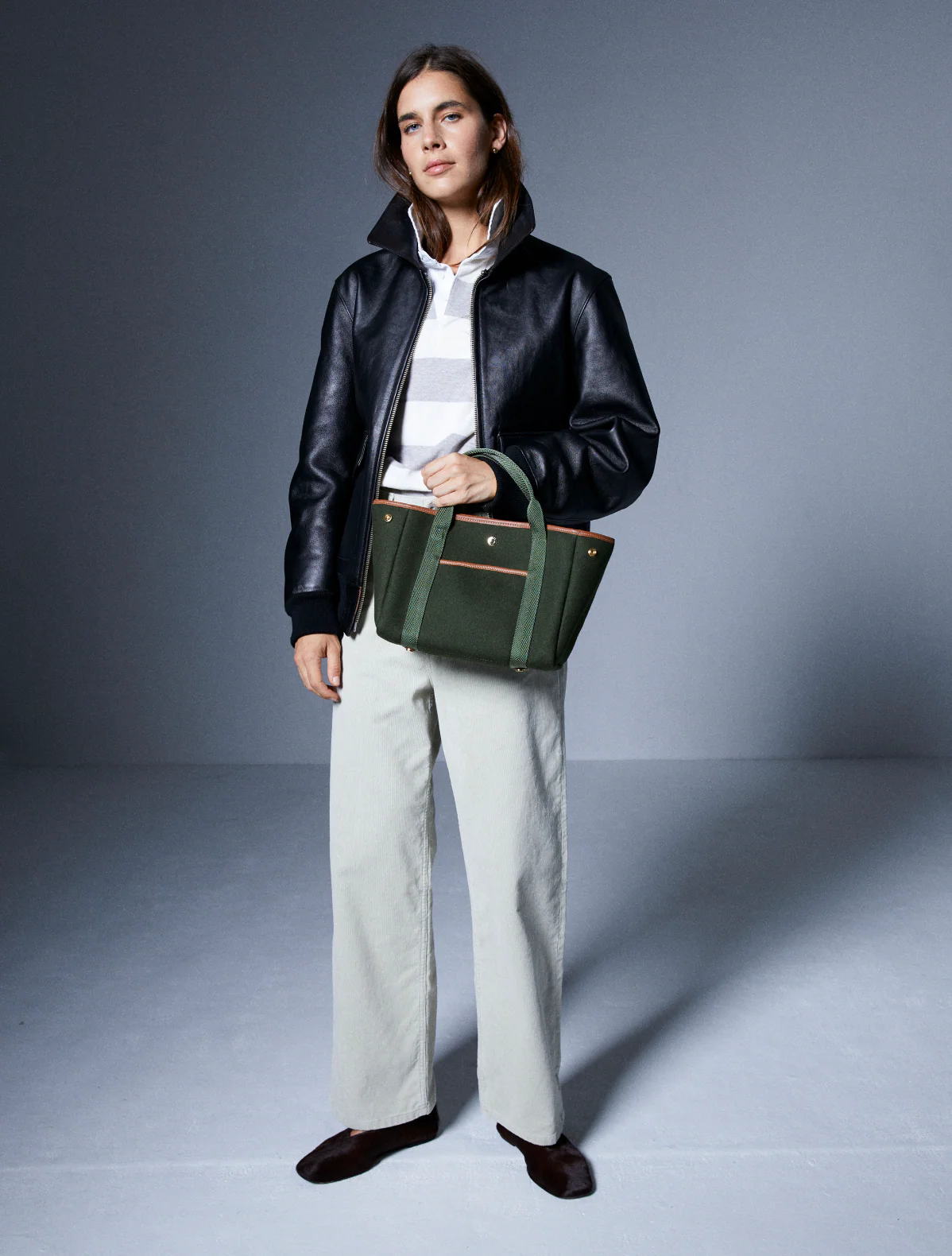 Traversée S Pocket - Whip Olive Flannel - Image 4