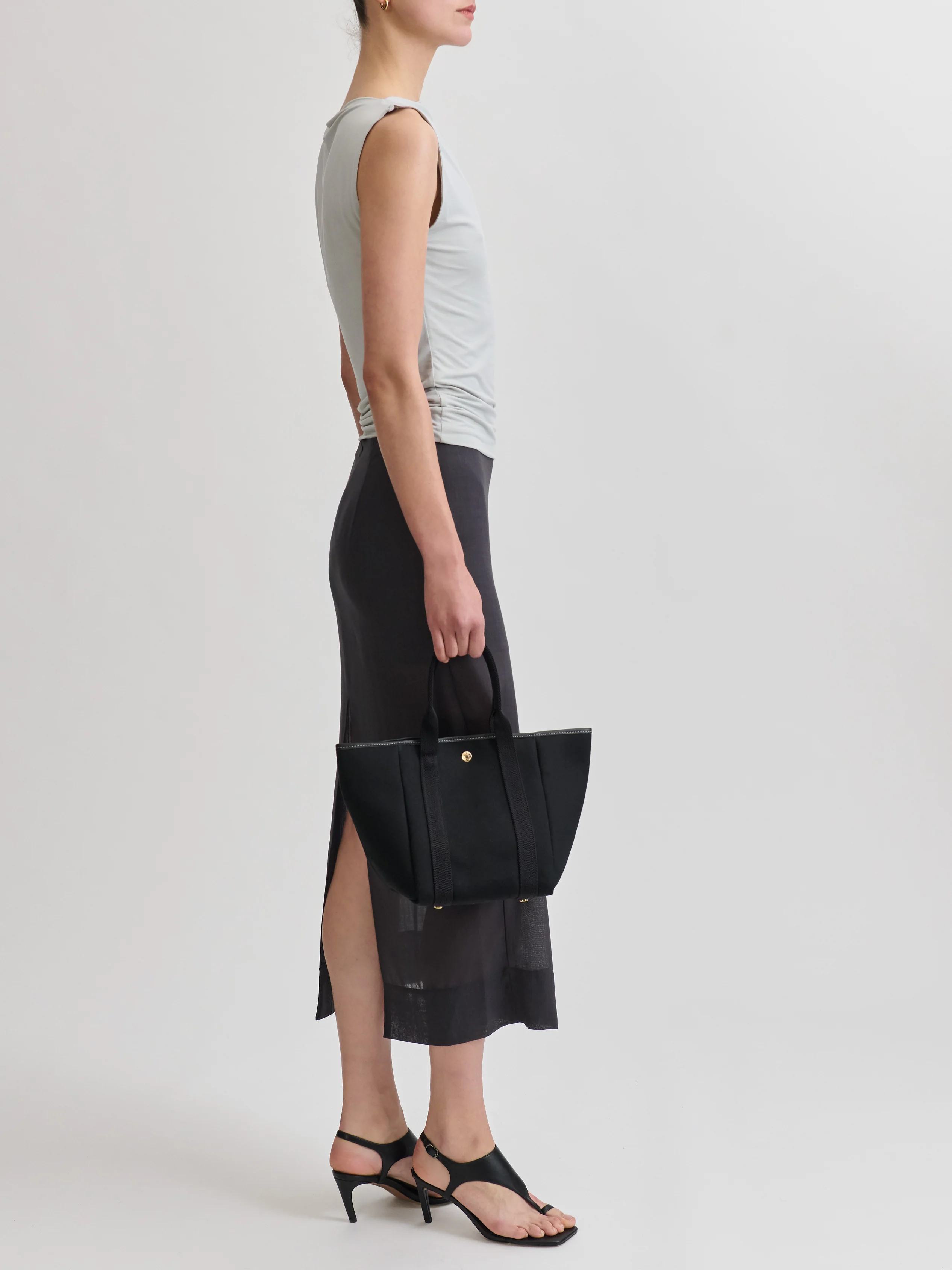 Traversée S Square - Twill Black - Image 2