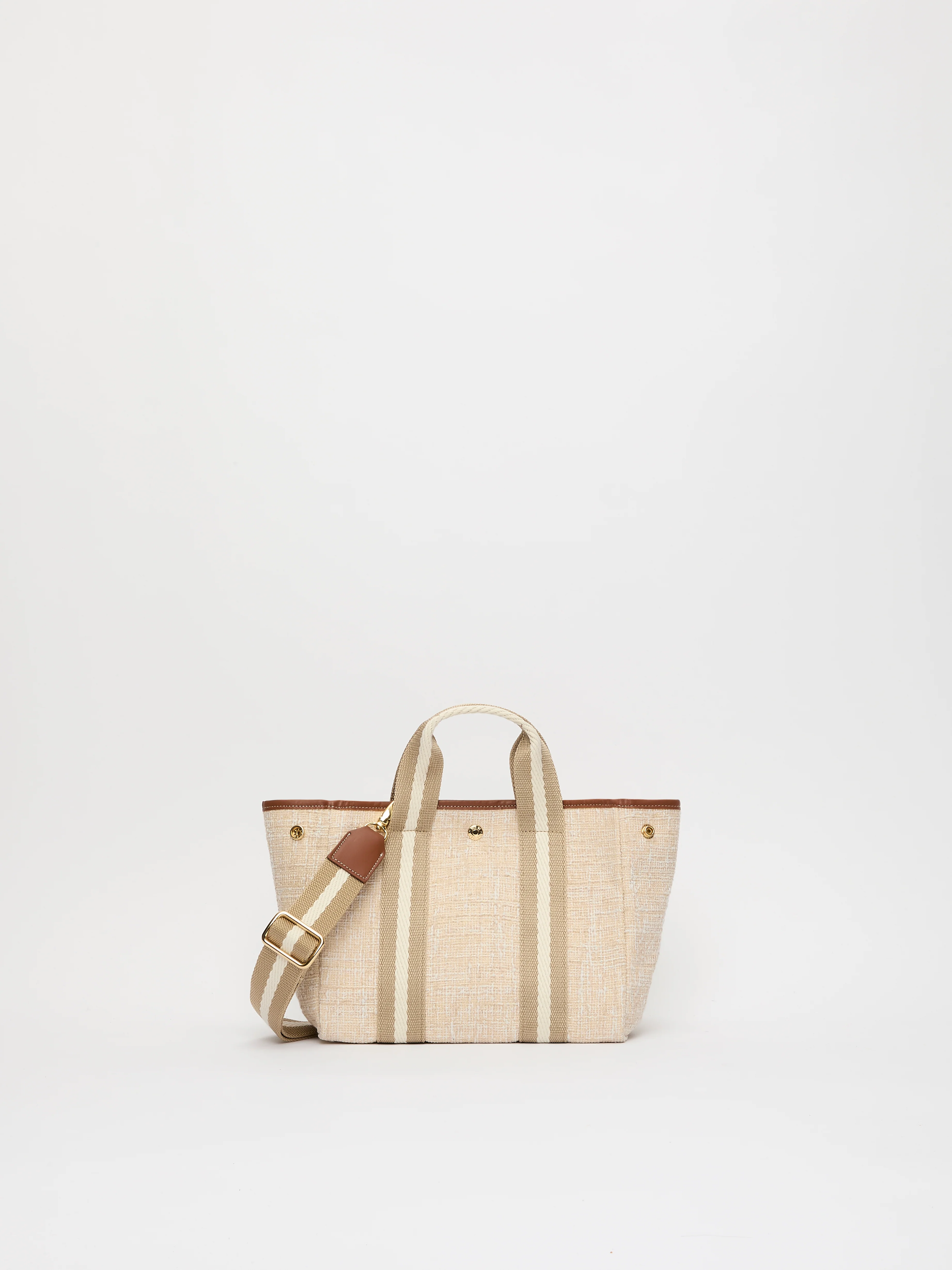 Traversée S - Summer Tweed Rope Beige