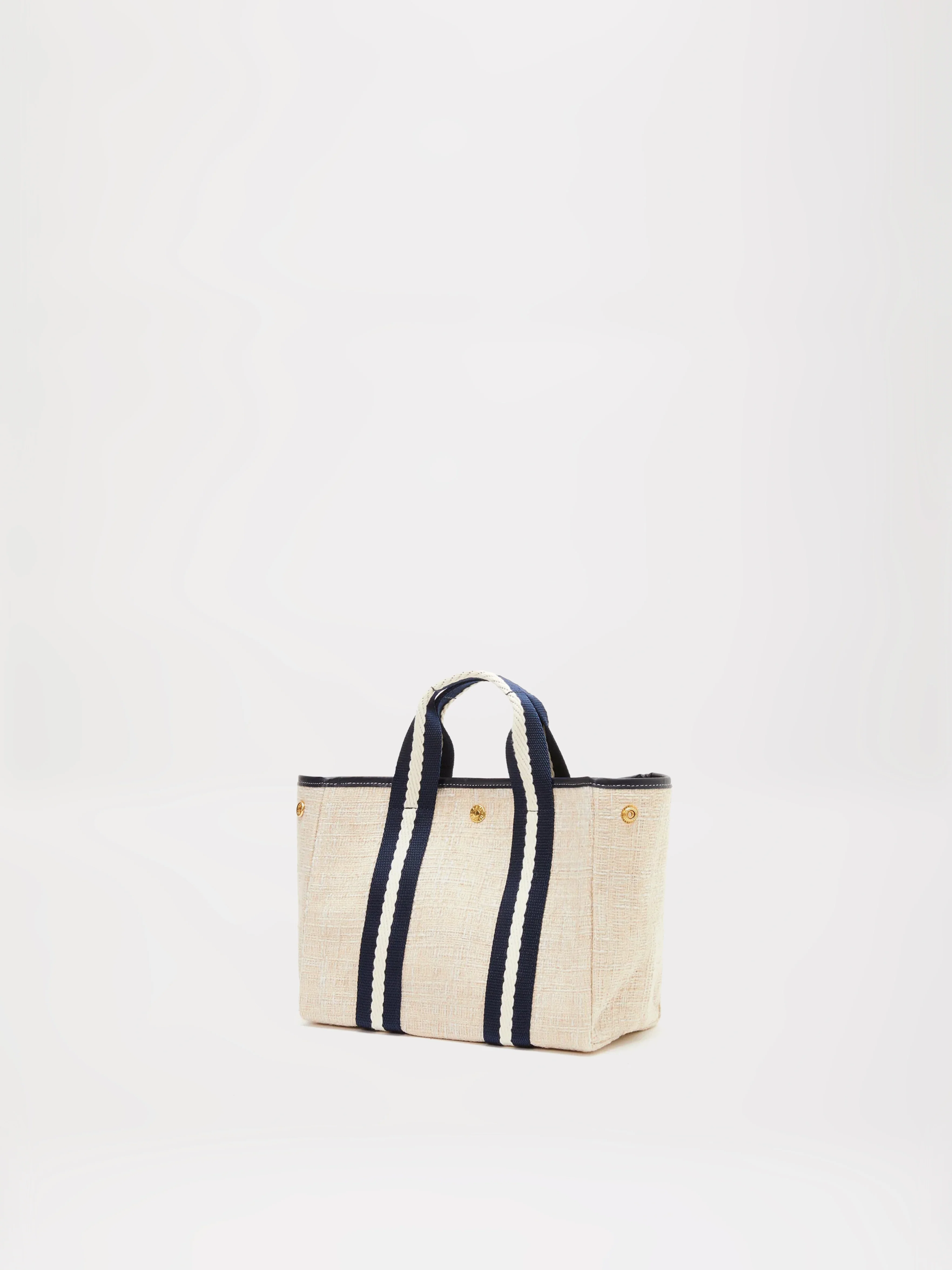 Traversée S - Summer Tweed Rope Navy - Image 2