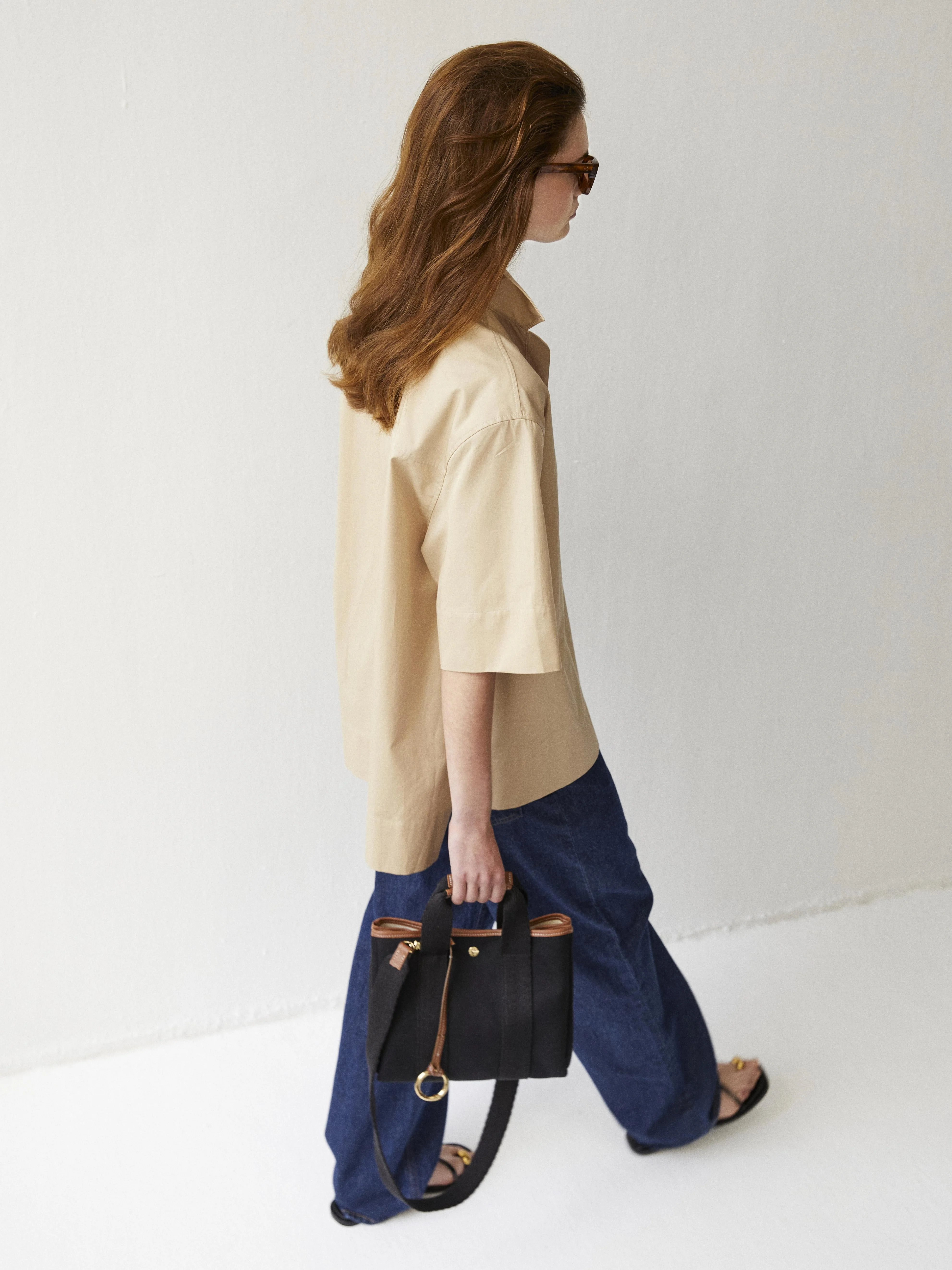 Traversée S - Verneuil Canvas Black/Camel Trimmings - Image 5