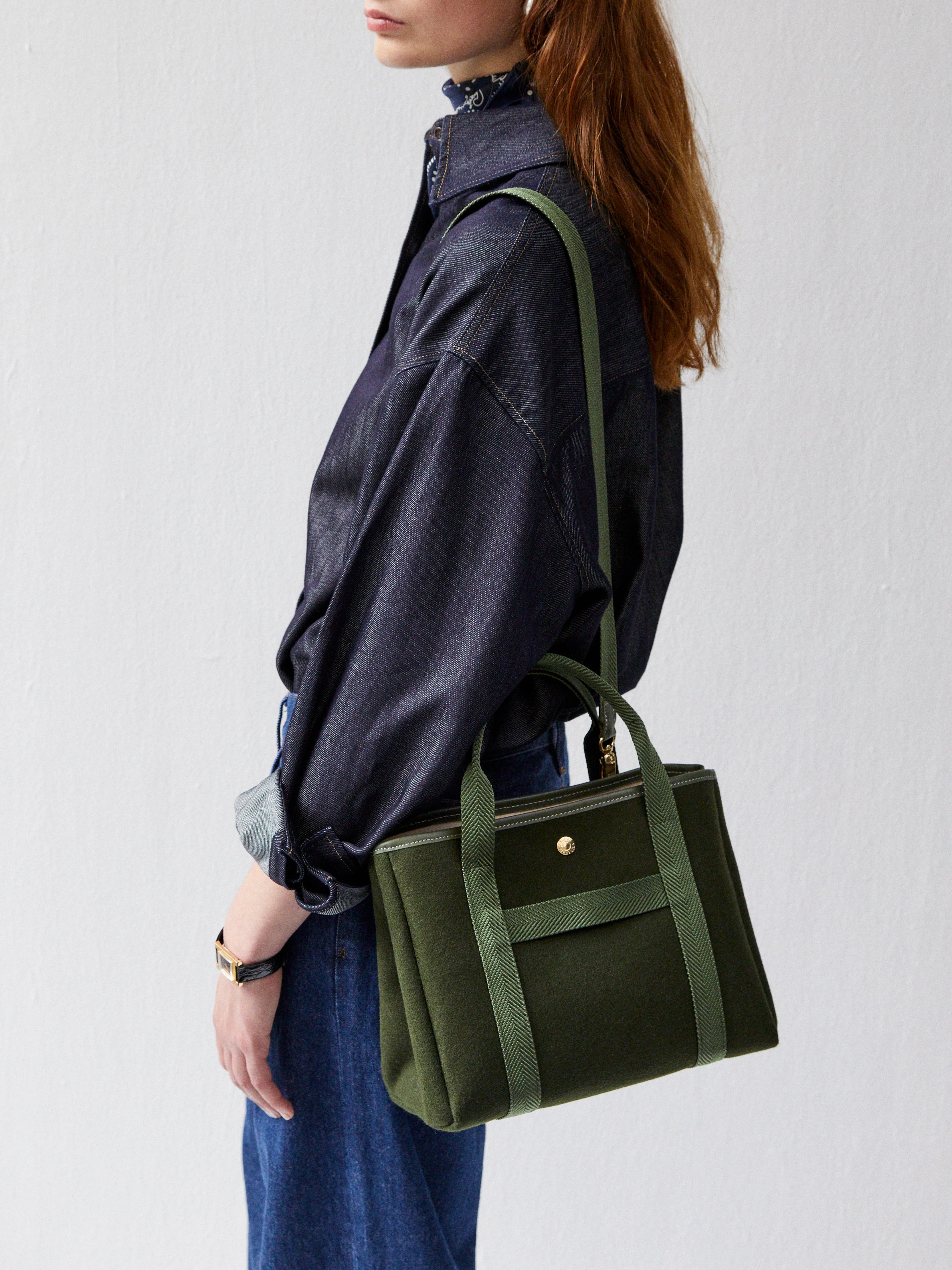 Traversée S - Whip Olive Flannel - Image 6